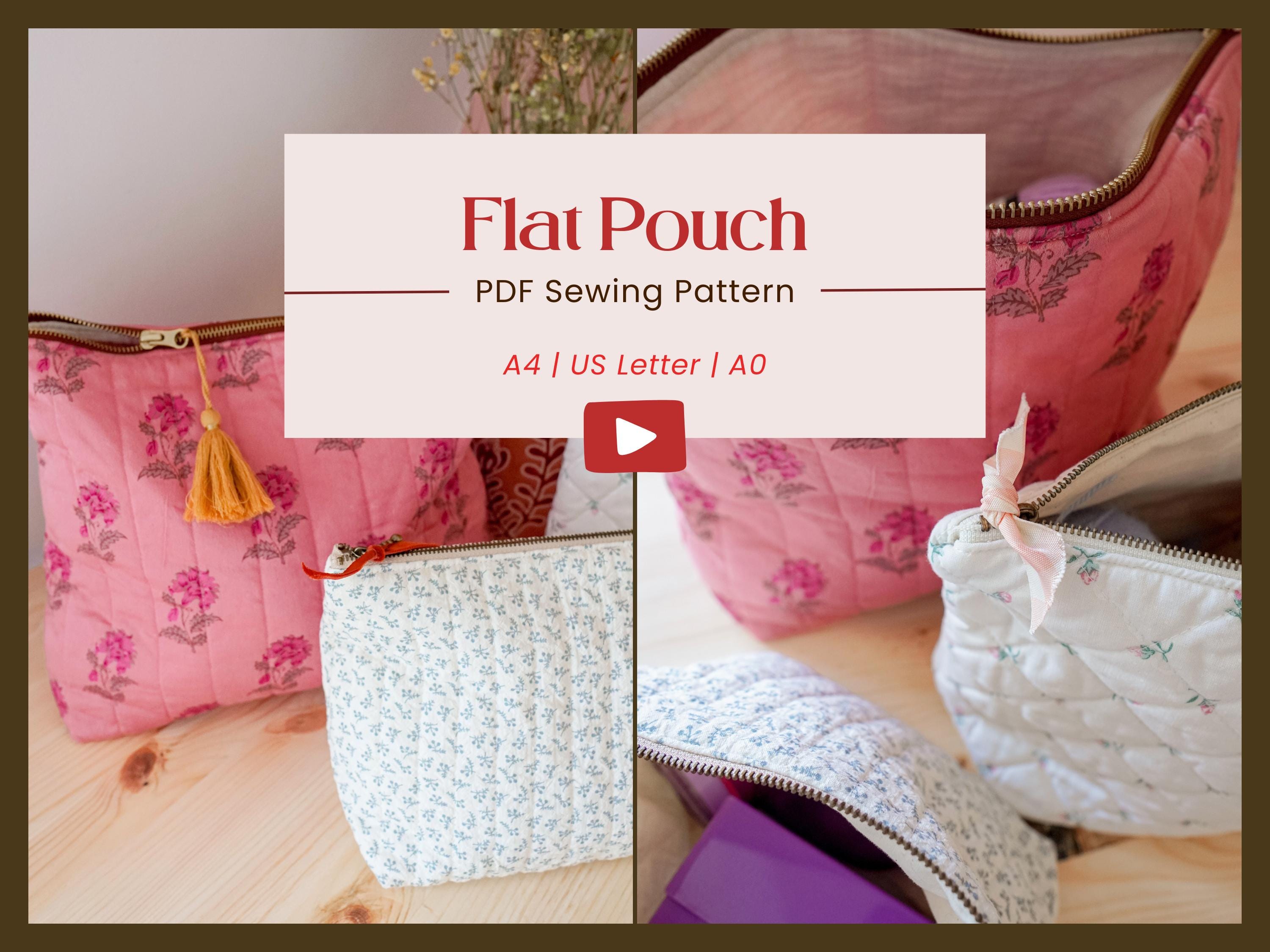 Flat Pouch | Sewing Pattern