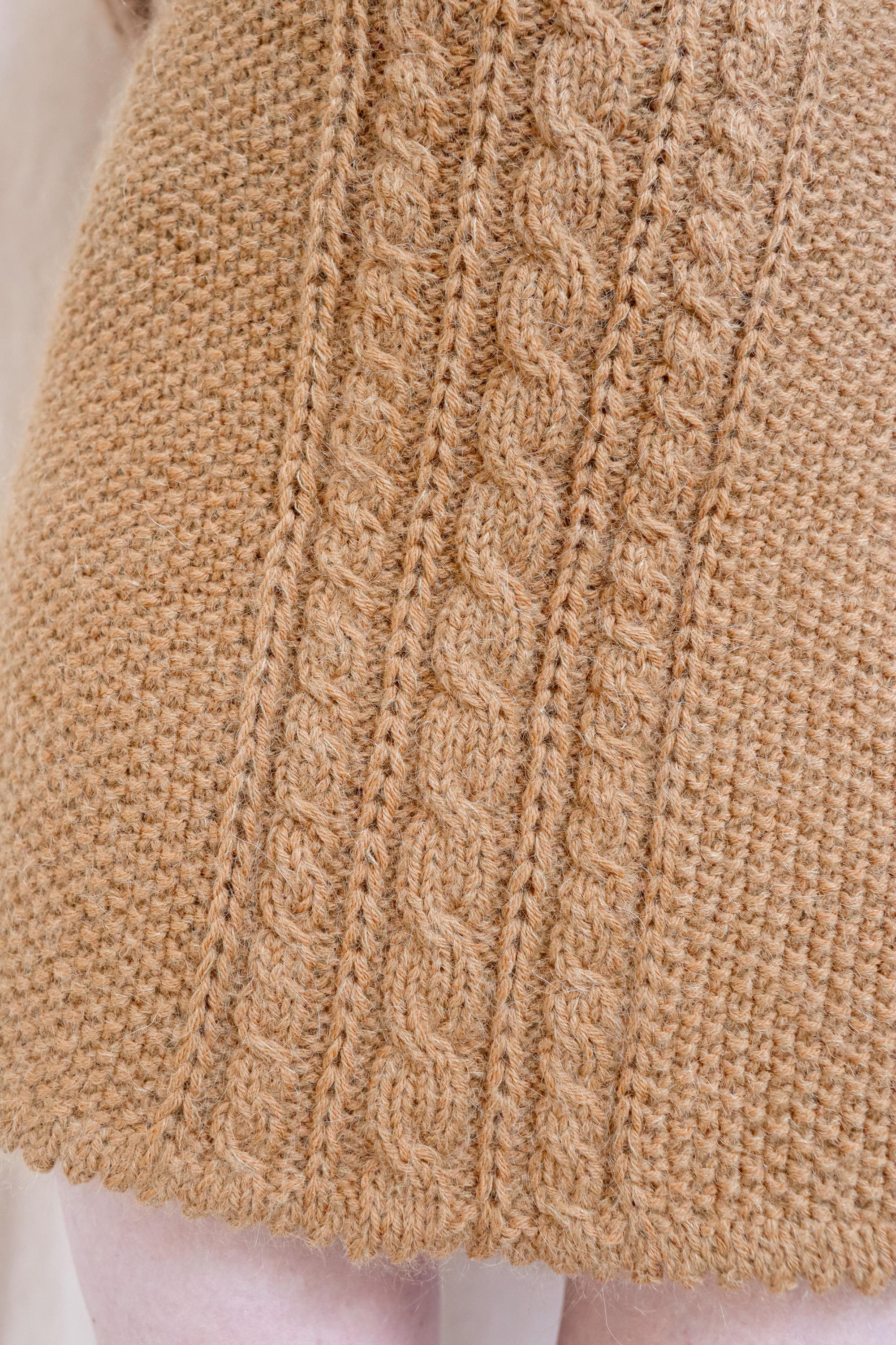Sage Seed Skirt | Knitting Pattern
