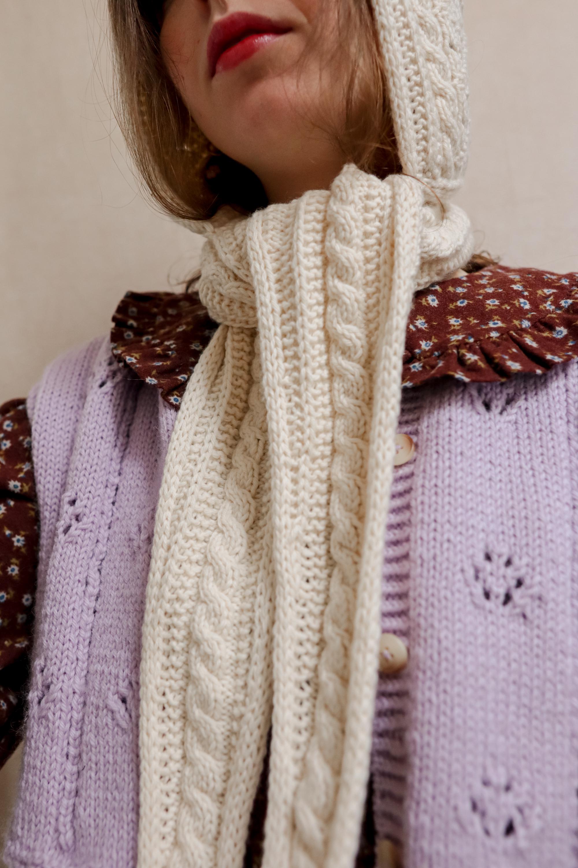Sadie Snuggle Snood | Knitting Pattern