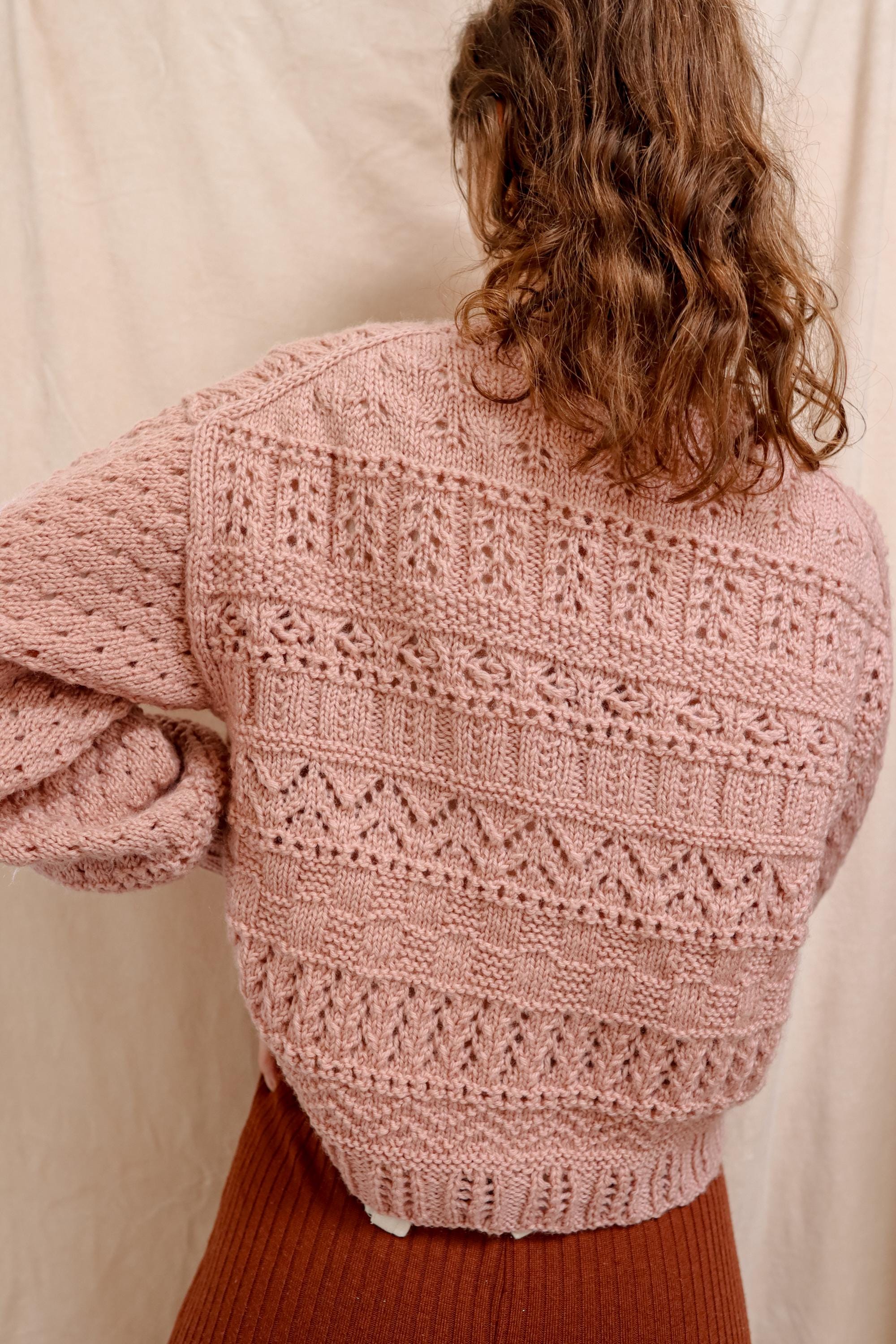 Tallulah Texture Cardigan | Knitting Pattern