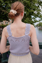 Bliss Broderie Top | Knitting Pattern