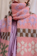 Quinty Quilt Scarf | Knitting Pattern