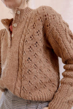 Fiona Flower Sweater | Knitting Pattern