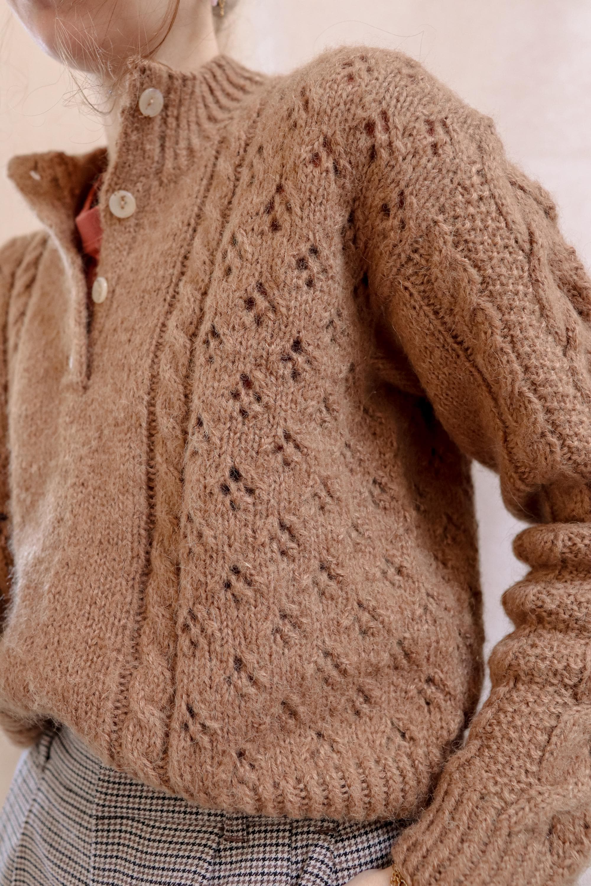 Fiona Flower Sweater | Knitting Pattern