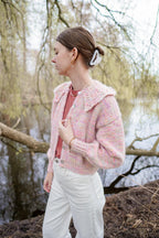 Clara Collar Cardigan | Knitting Pattern