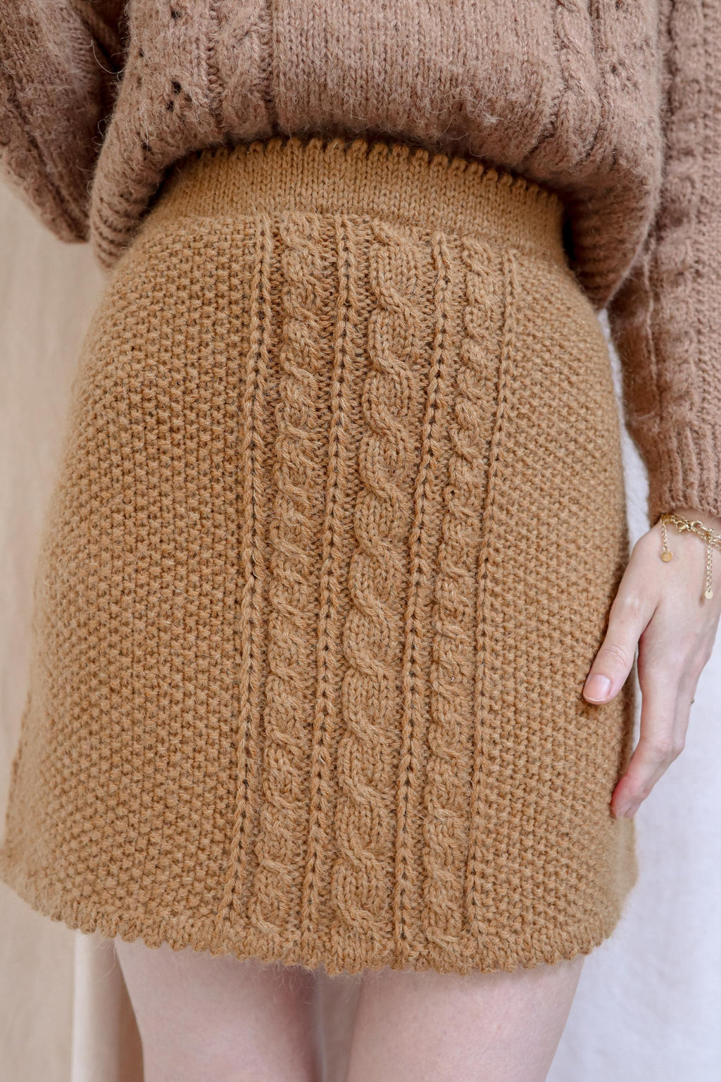 Sage Seed Skirt | Knitting Pattern