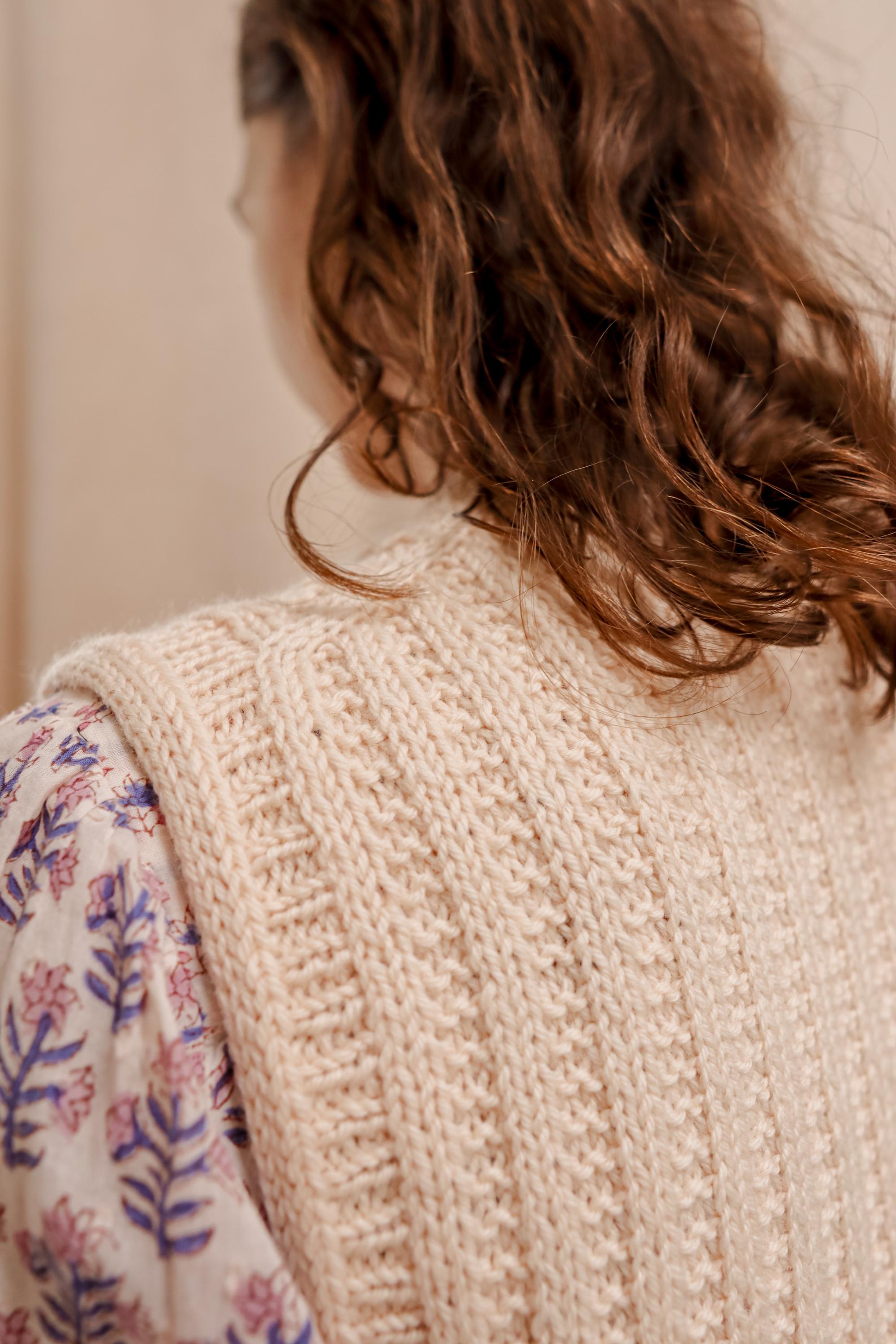 Bloom Bobble Slipover | Knitting Pattern