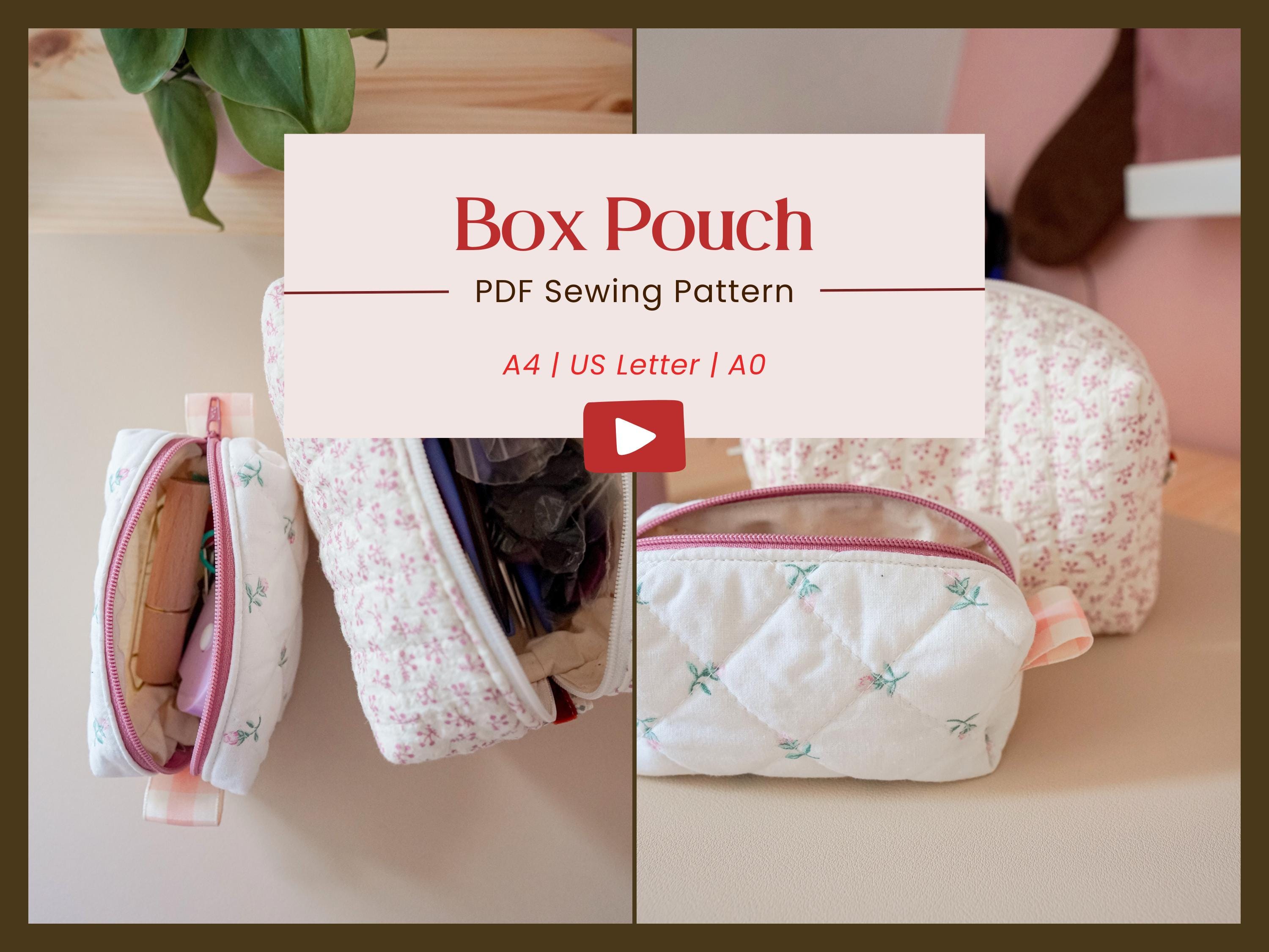 Box Pouch | Sewing Pattern