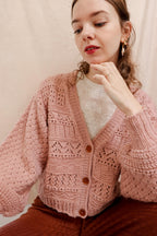 Tallulah Texture Cardigan | Knitting Pattern