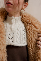 Fiona Flower Collar | Knitting Pattern