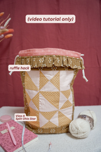 The Quilted Star Bag | Aimee Project Bag | Sewing Pattern