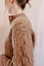 Fiona Flower Sweater | Knitting Pattern