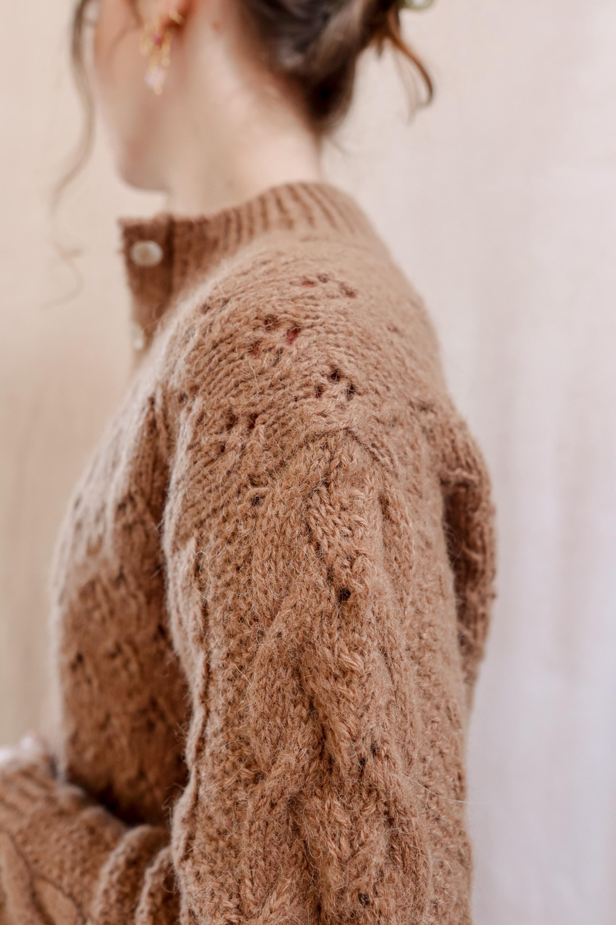Fiona Flower Sweater | Knitting Pattern
