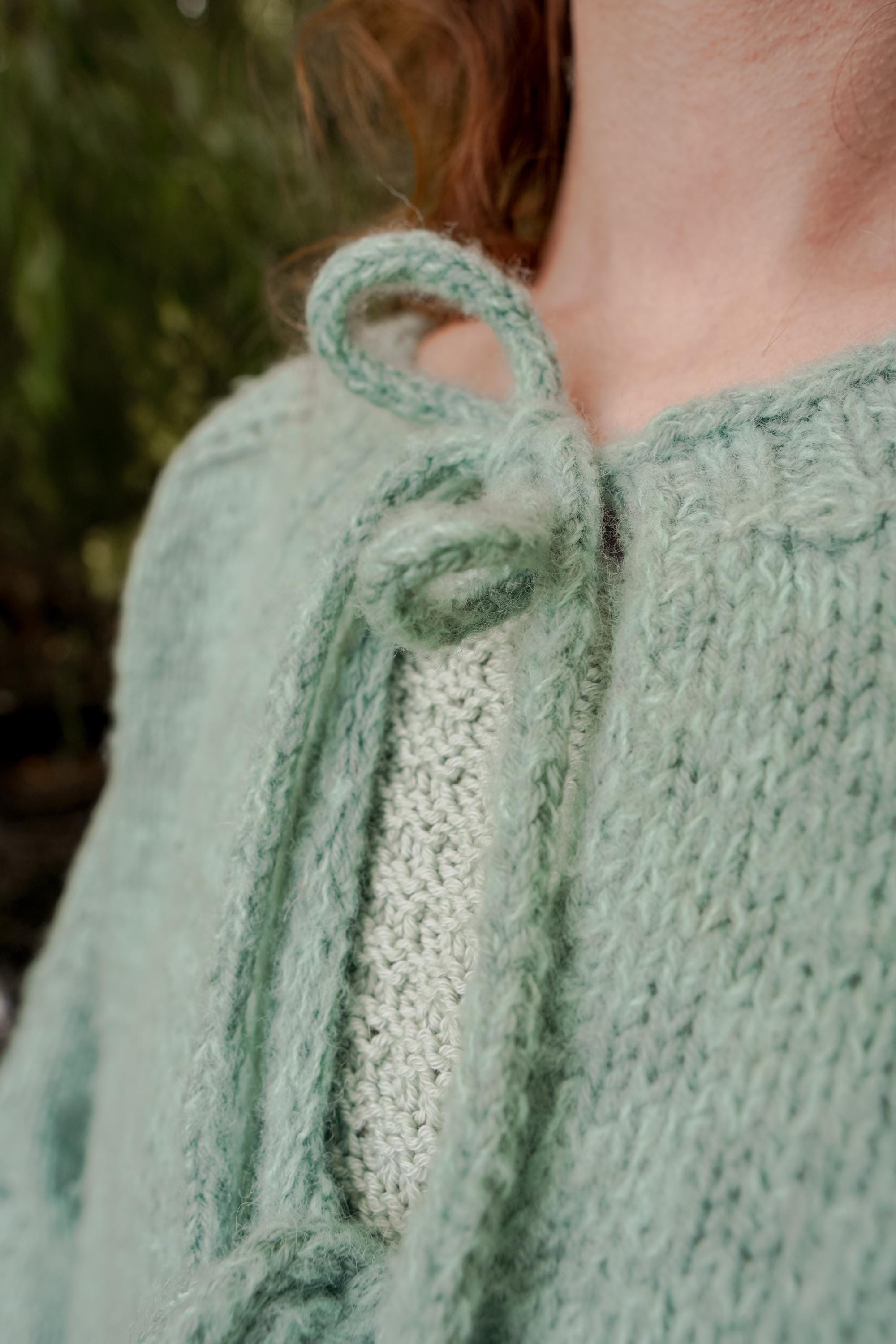 Bambi Bow Cardigan | Knitting Pattern
