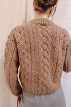 Fiona Flower Sweater | Knitting Pattern