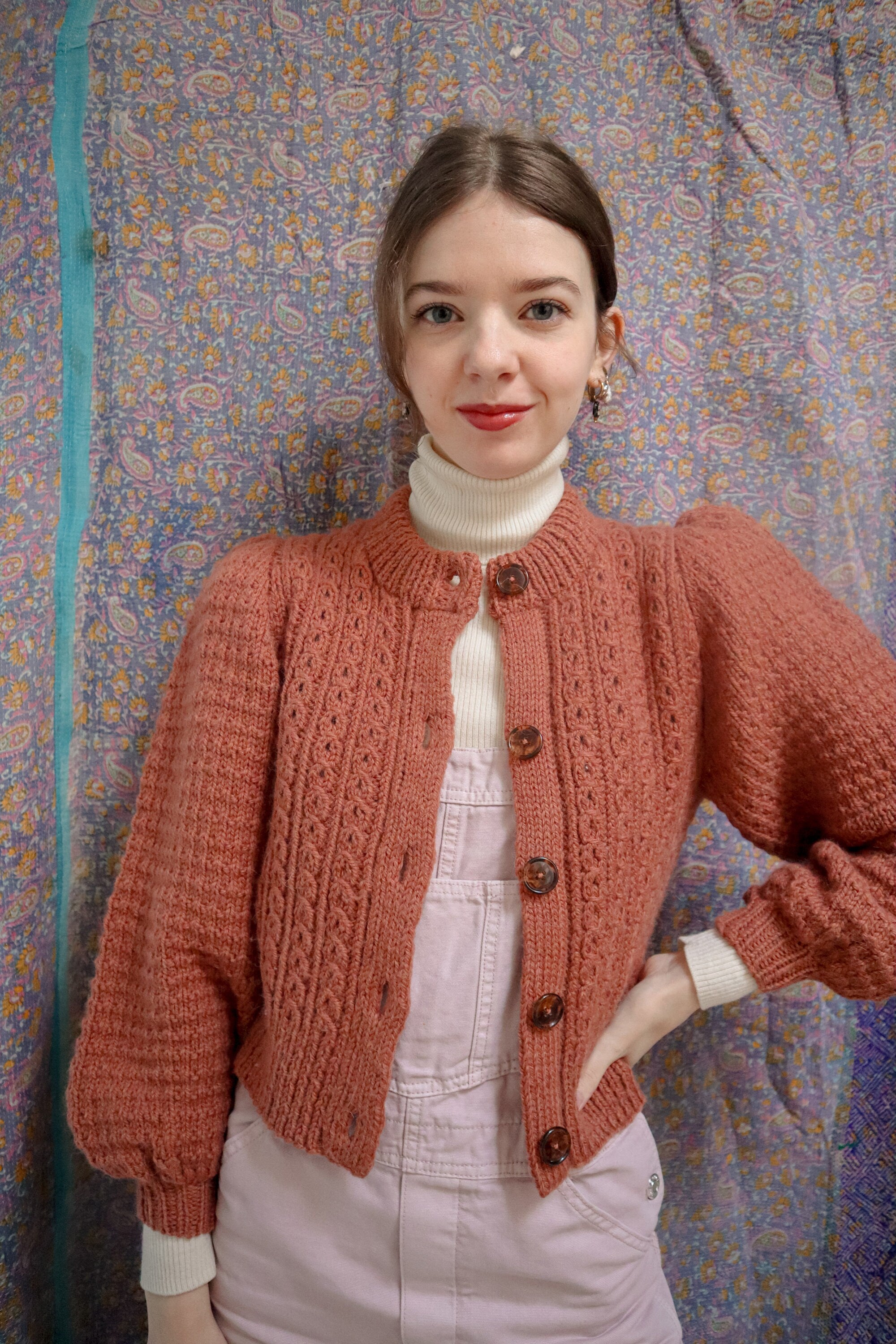 Vivienne Vintage Cardigan | Knitting Pattern