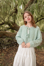 Bambi Bow Cardigan | Knitting Pattern