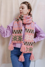 Quinty Quilt Scarf | Knitting Pattern