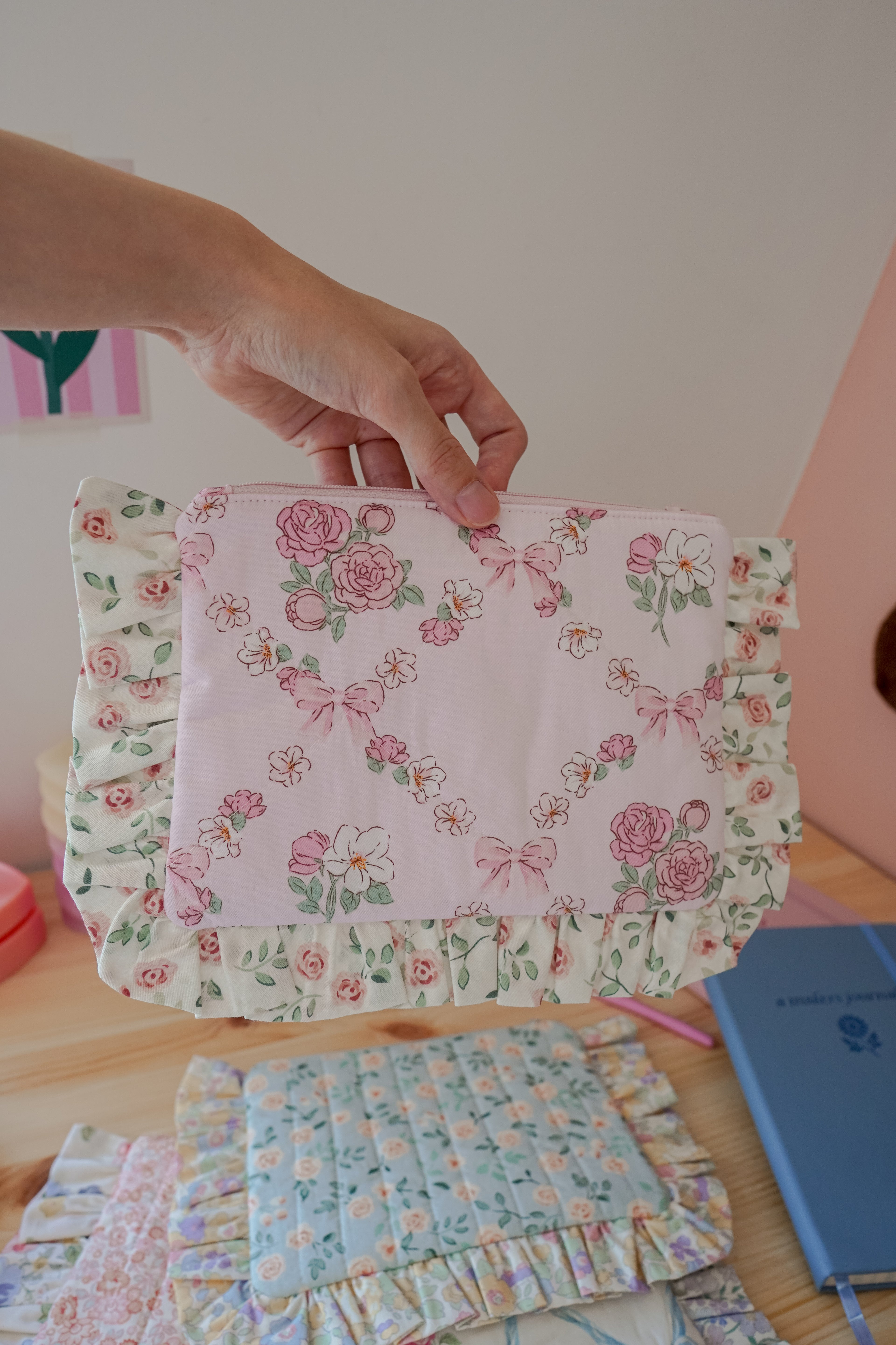 Notions Bag | Flower Garden