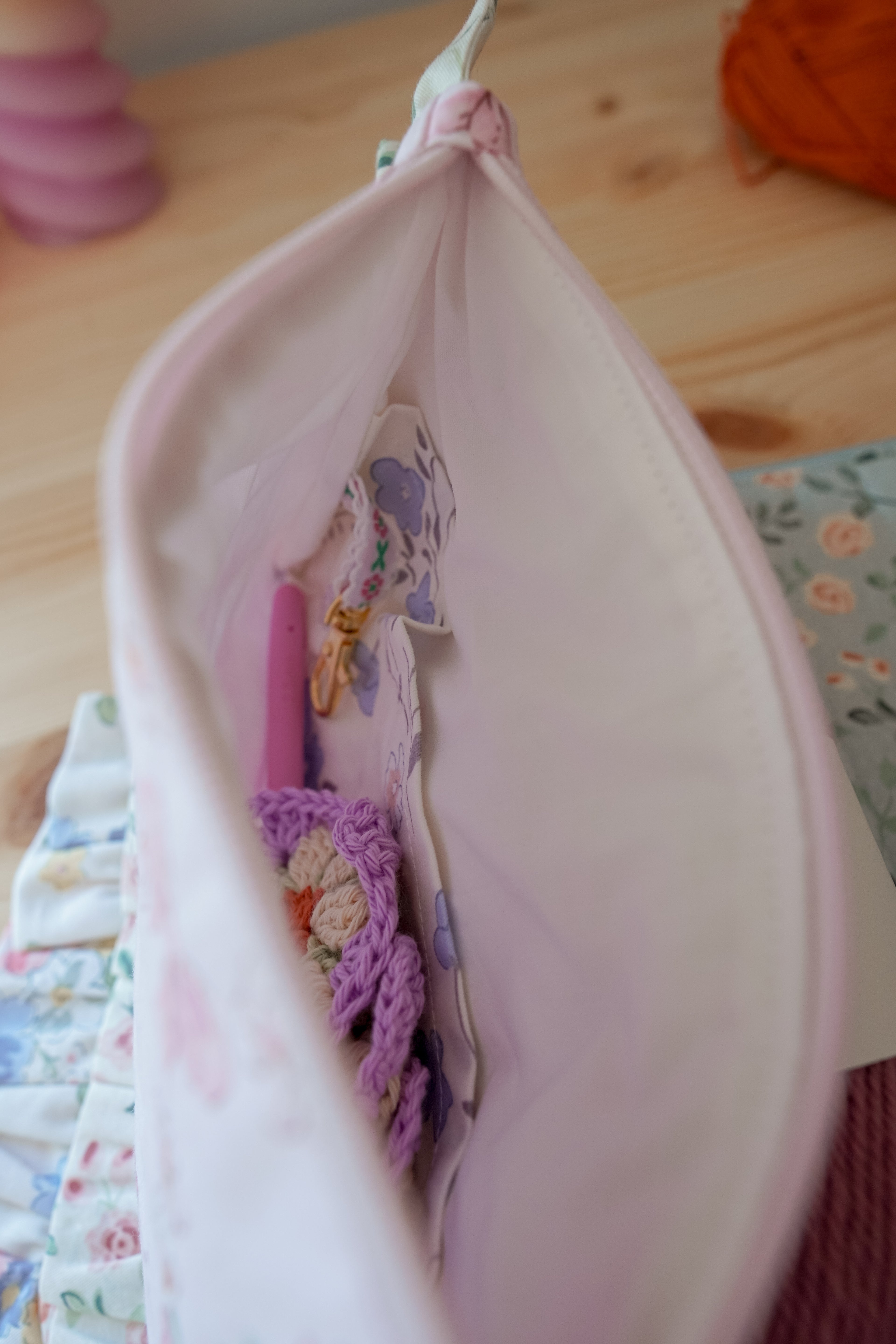 Notions Bag | Flower Garden