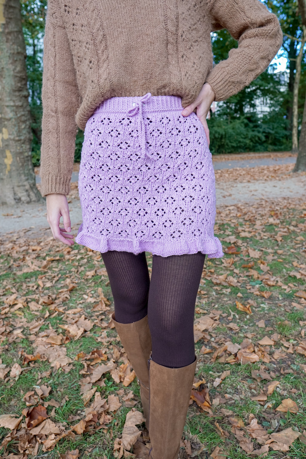 Tulip Twirl Skirt | Knitting Pattern