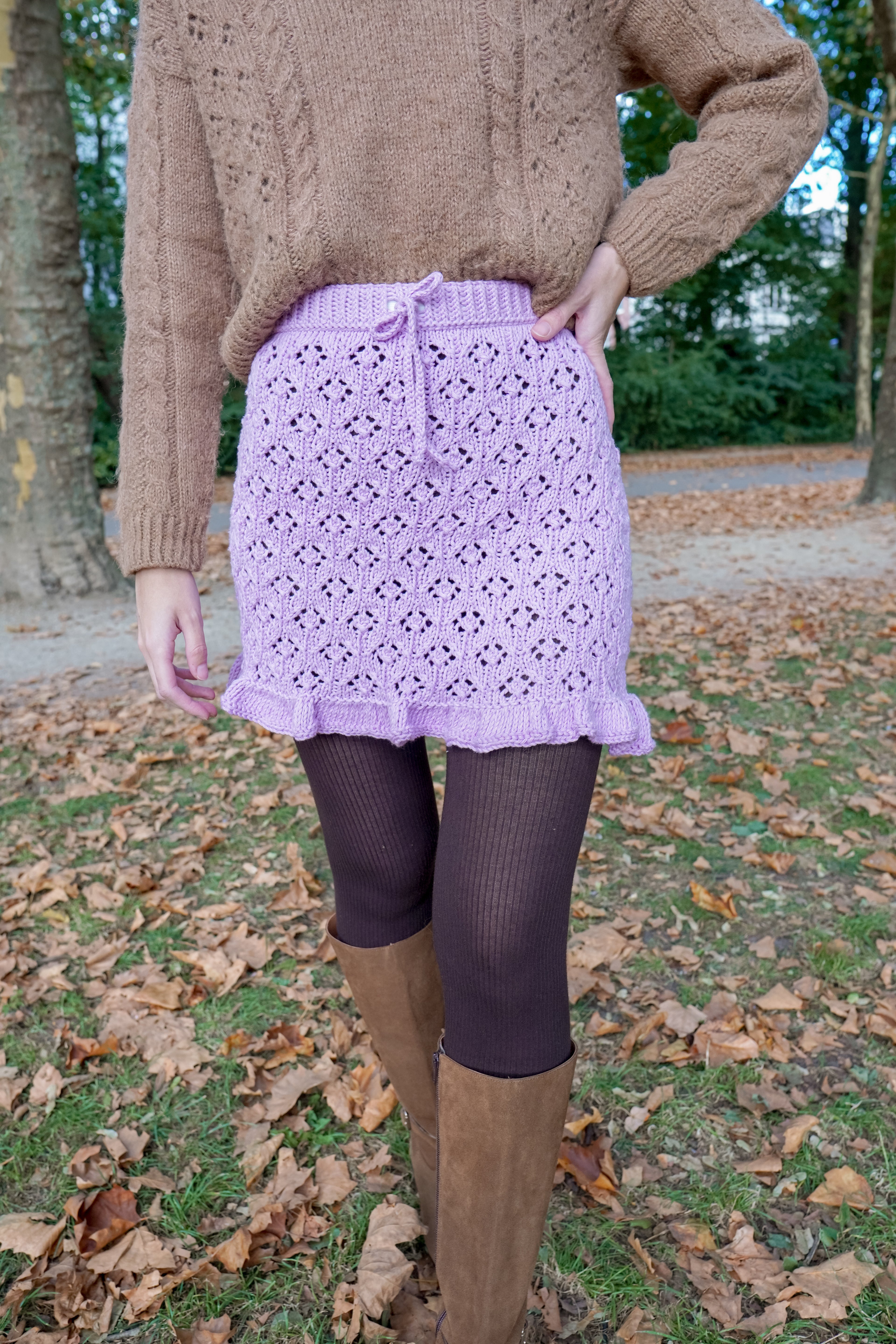 Tulip Twirl Skirt | Knitting Pattern