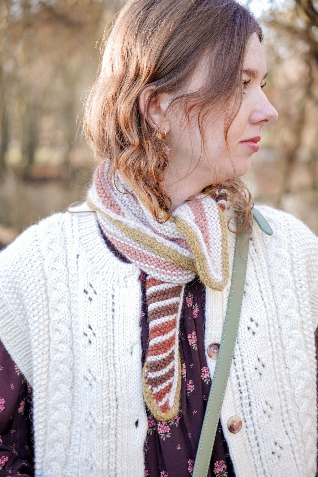 Pippa Patch Scarf | Knitting Pattern