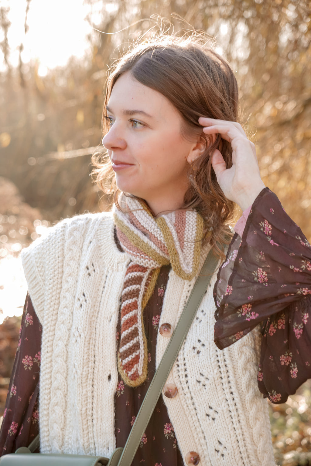 Pippa Patch Scarf | Knitting Pattern