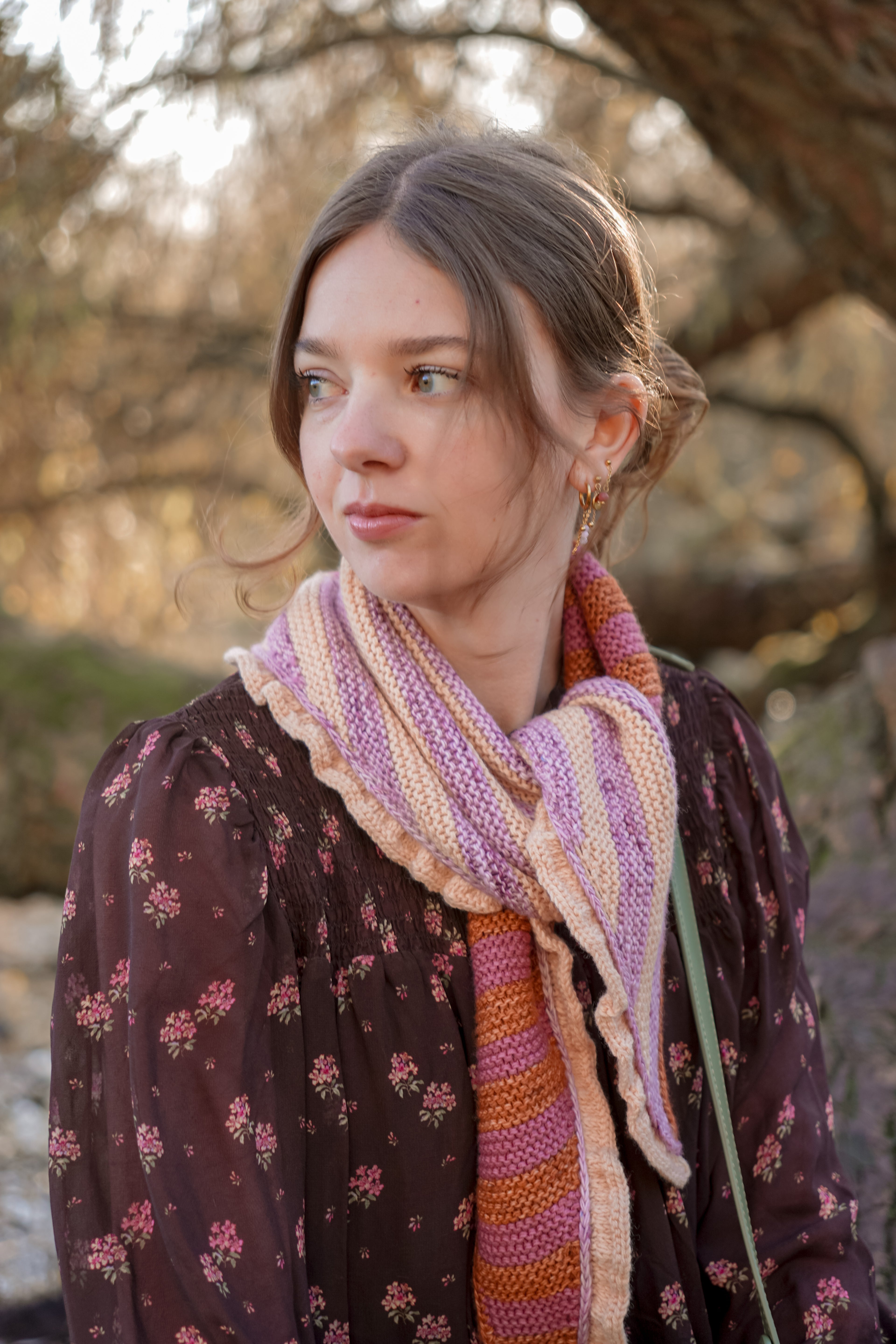 Pippa Patch Scarf | Knitting Pattern