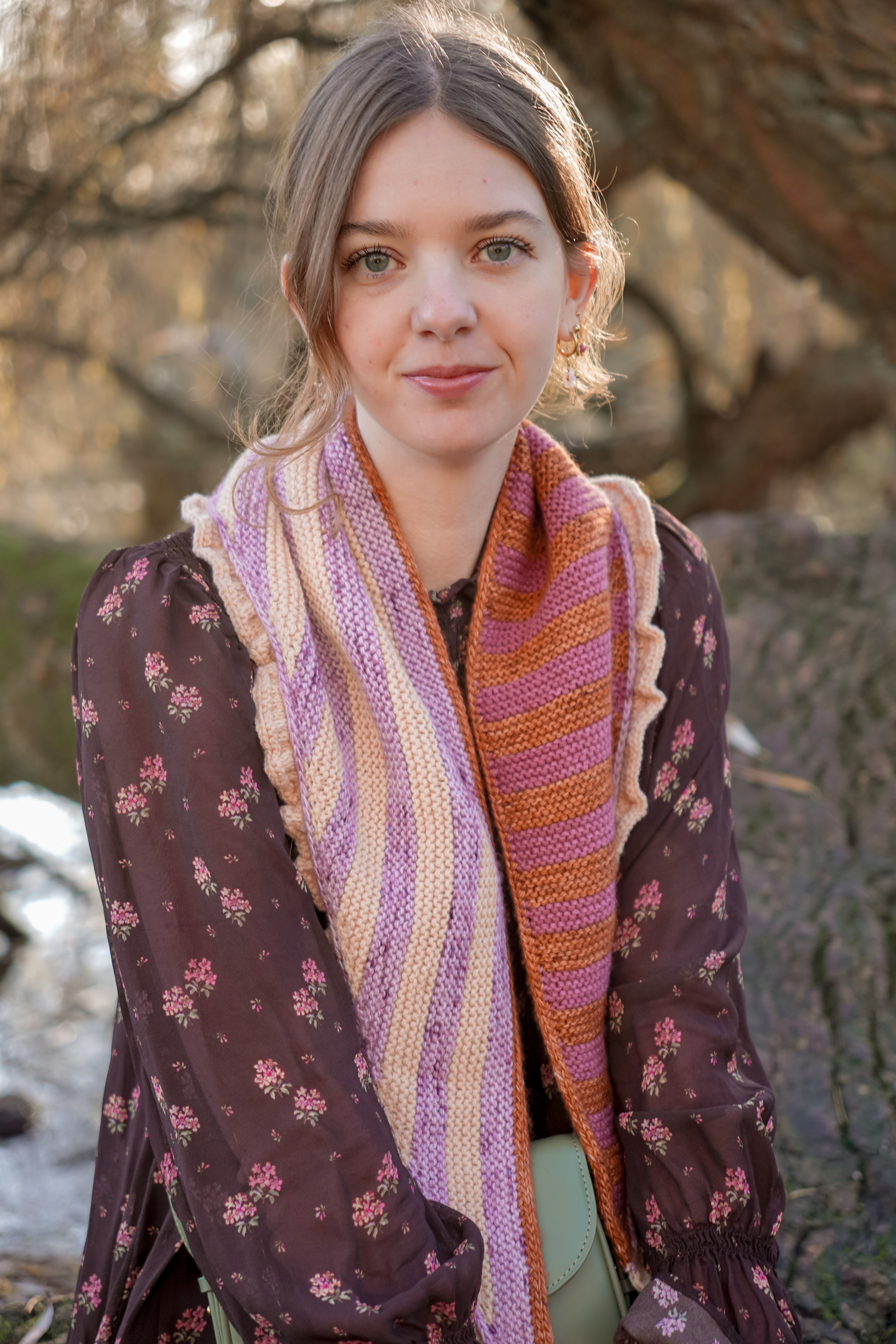 Pippa Patch Scarf | Knitting Pattern