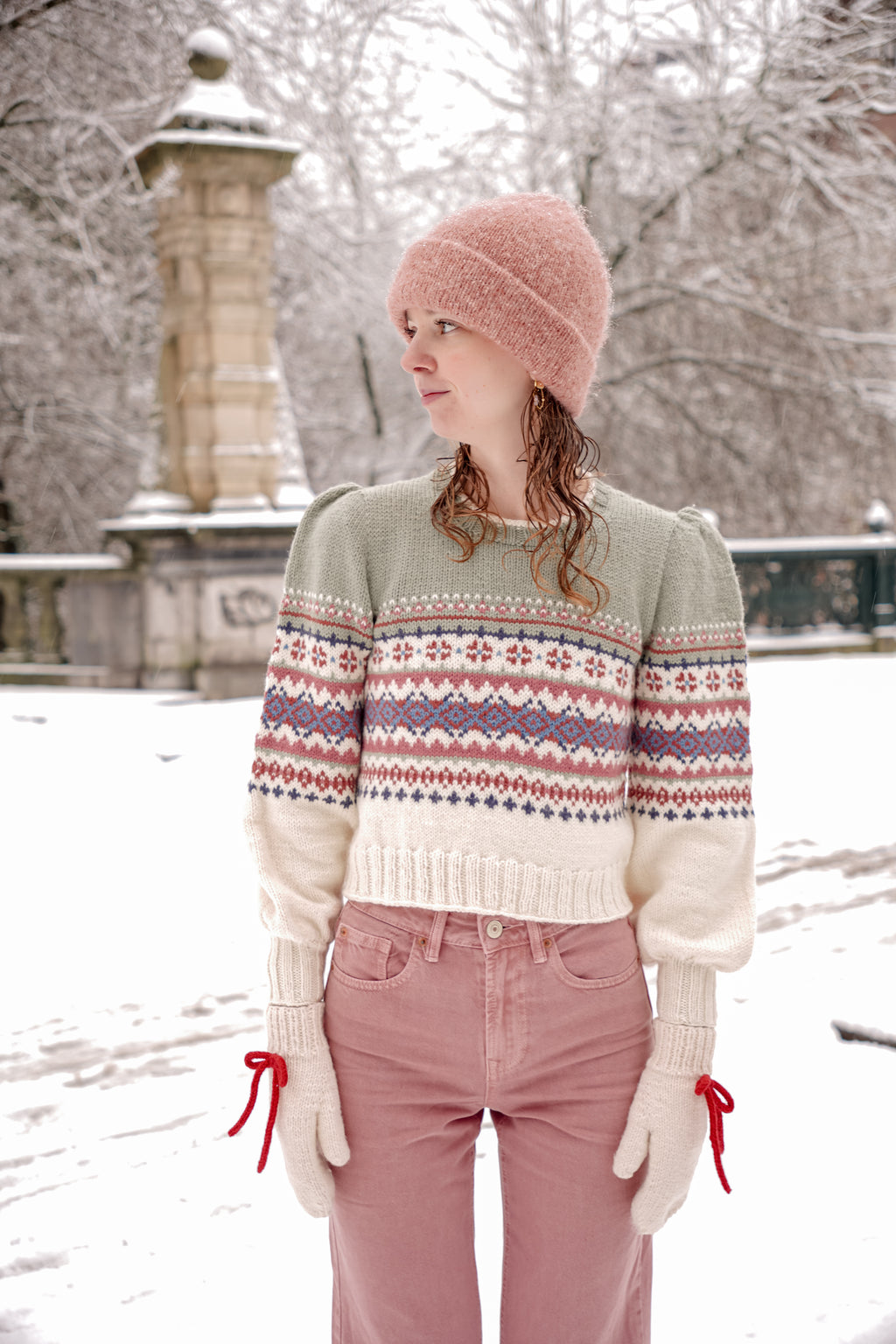 Primrose Puff Sweater & Cardigan | Knitting Pattern