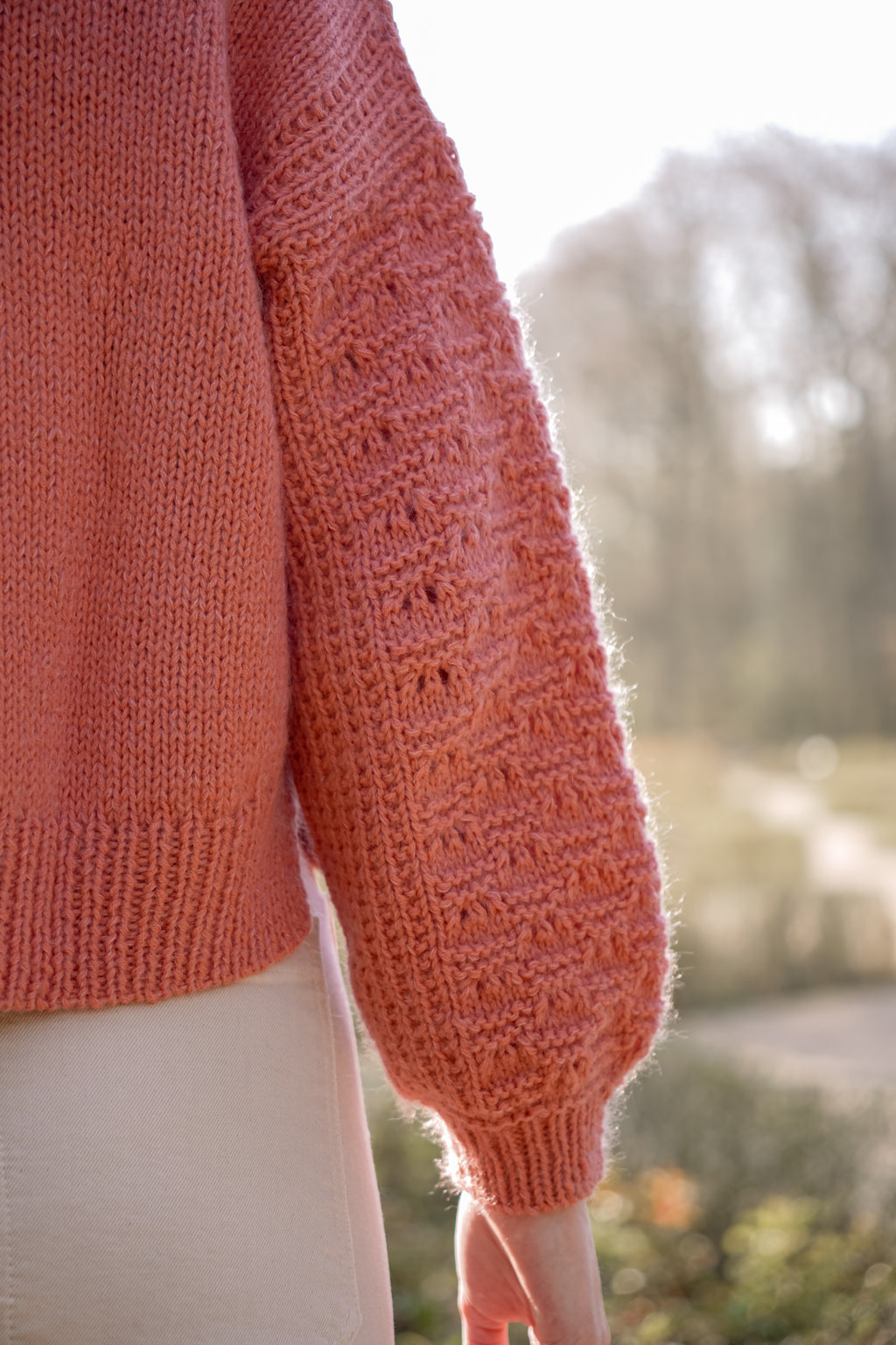 Cecilia Check Sweater & Scarf | Knitting Pattern