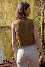 Lila Leaf Top | Knitting Pattern