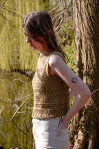 Lila Leaf Top | Knitting Pattern