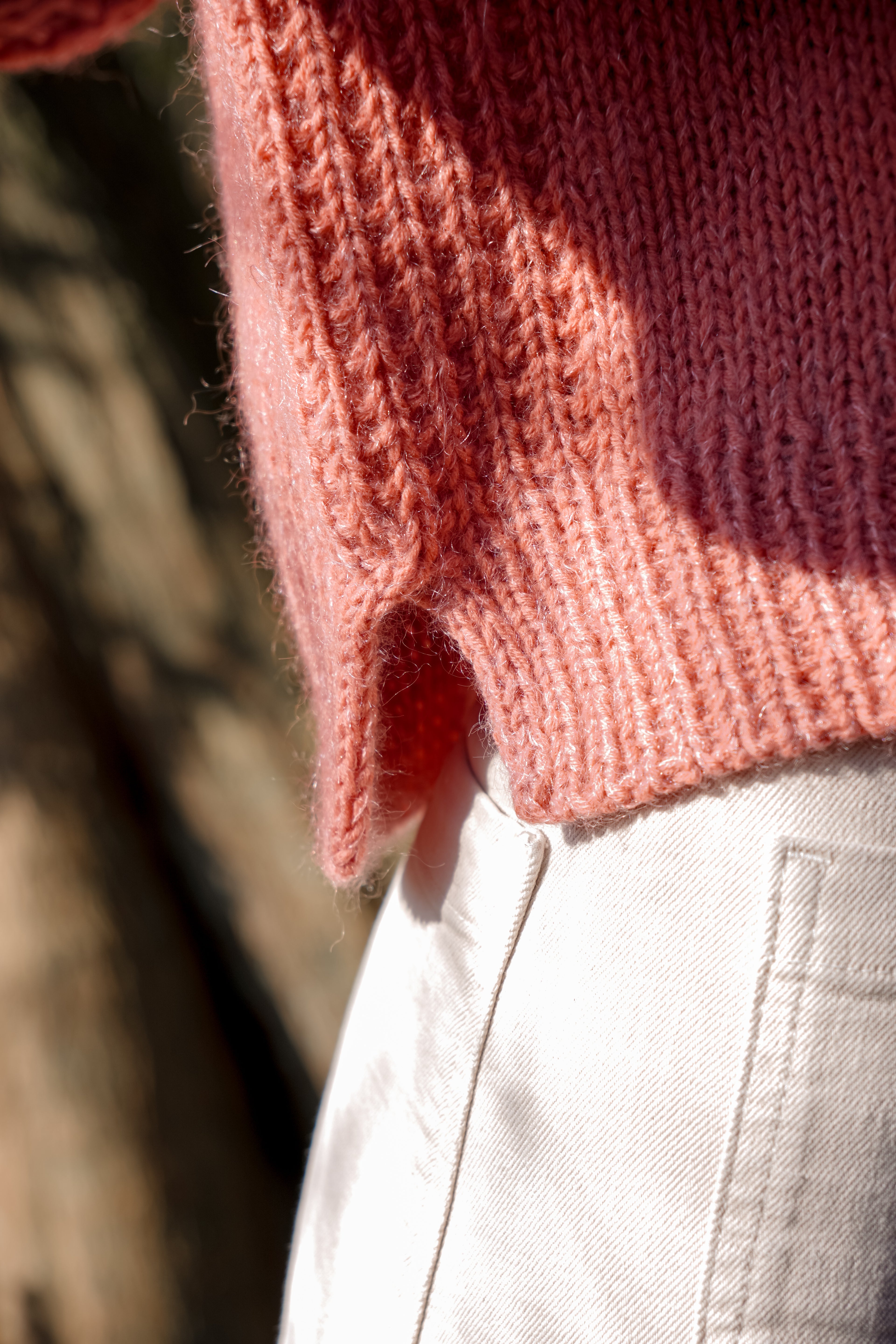 Cecilia Check Sweater & Scarf | Knitting Pattern