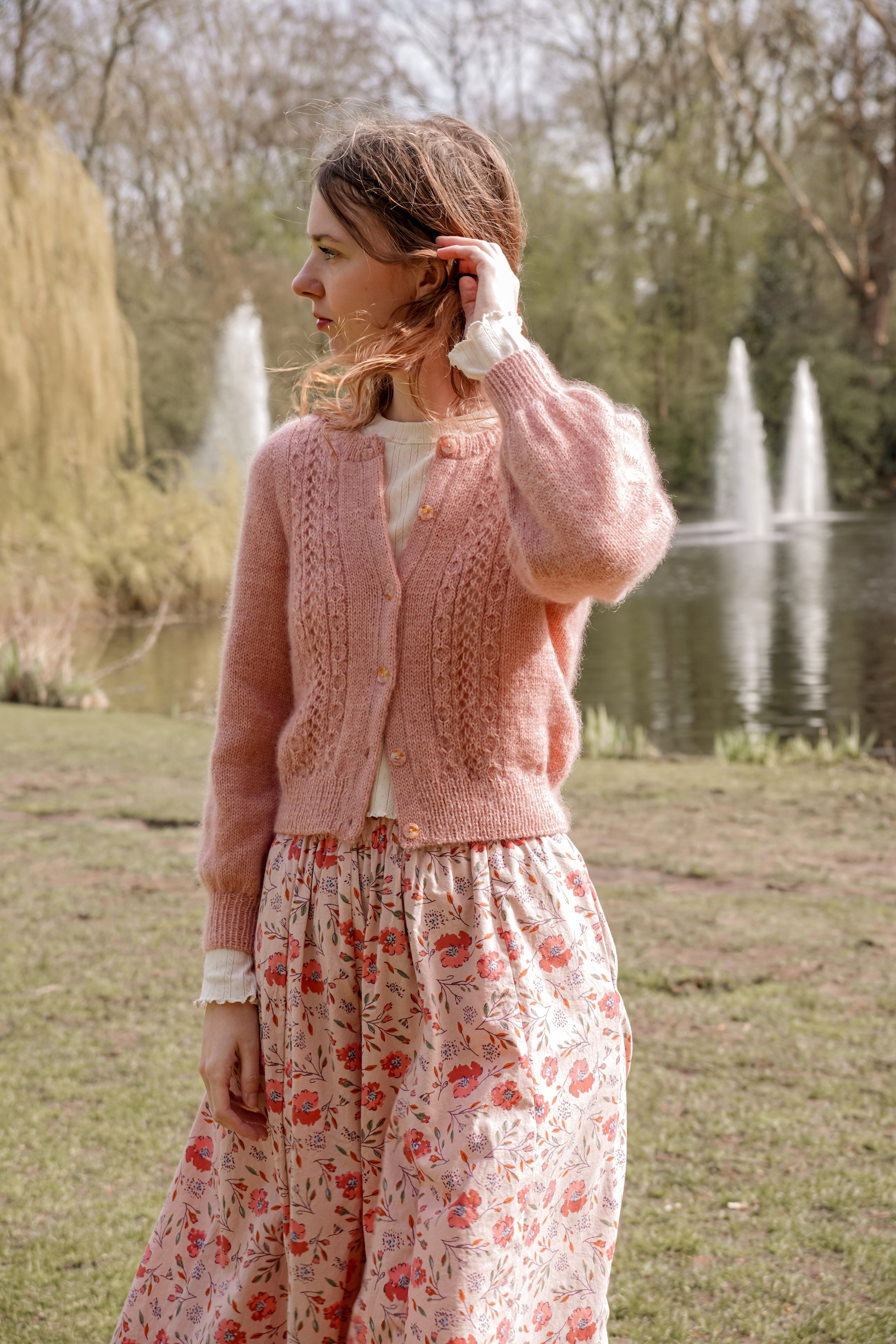 Primrose Puff Sweater & Cardigan | Knitting Pattern