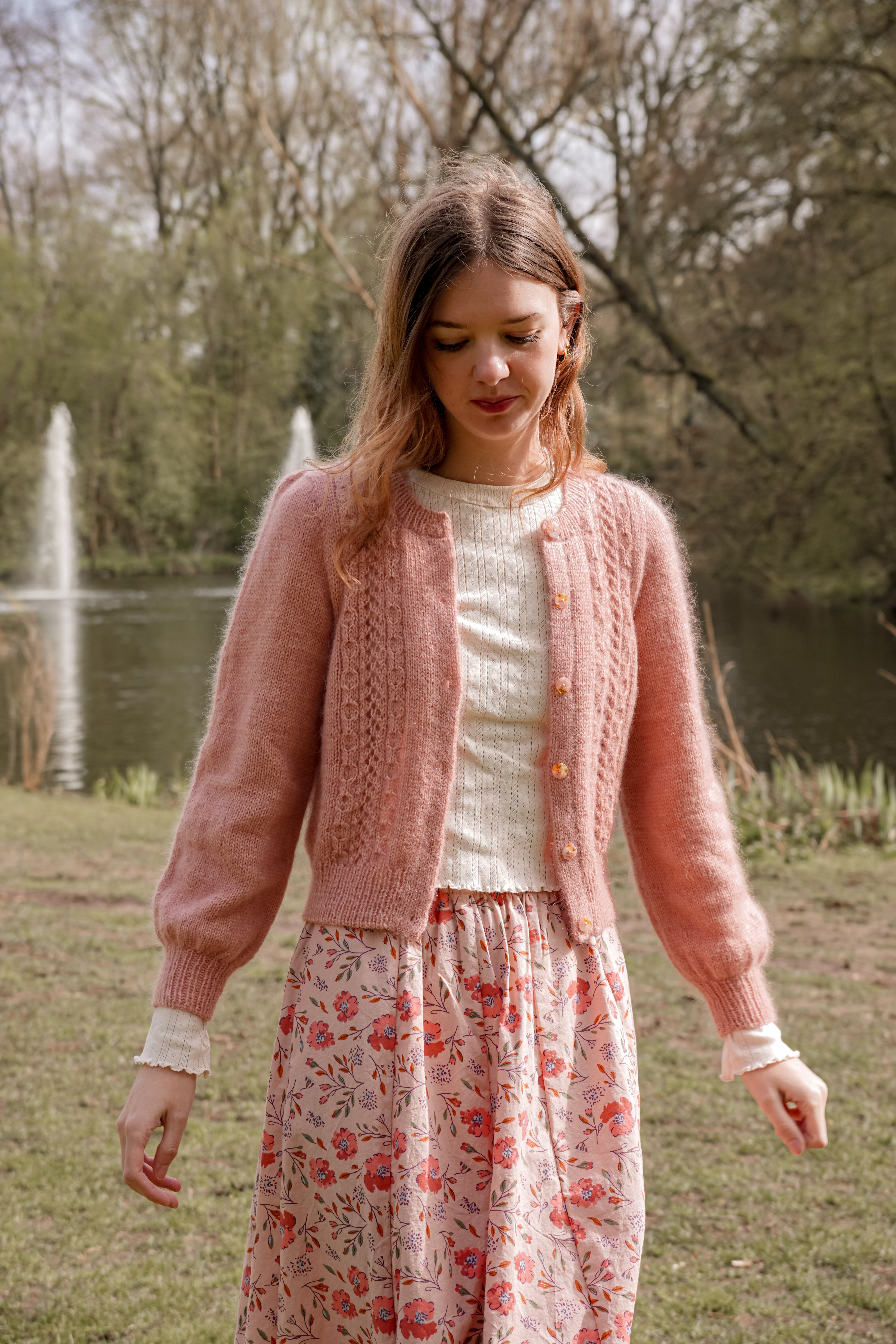 Primrose Puff Sweater & Cardigan | Knitting Pattern