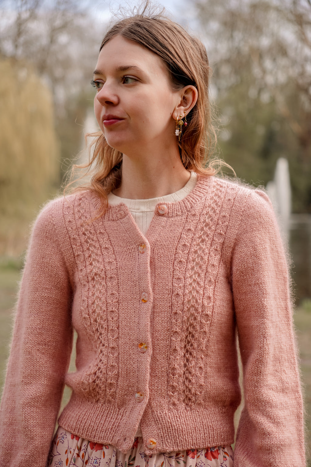 Primrose Puff Sweater & Cardigan | Knitting Pattern