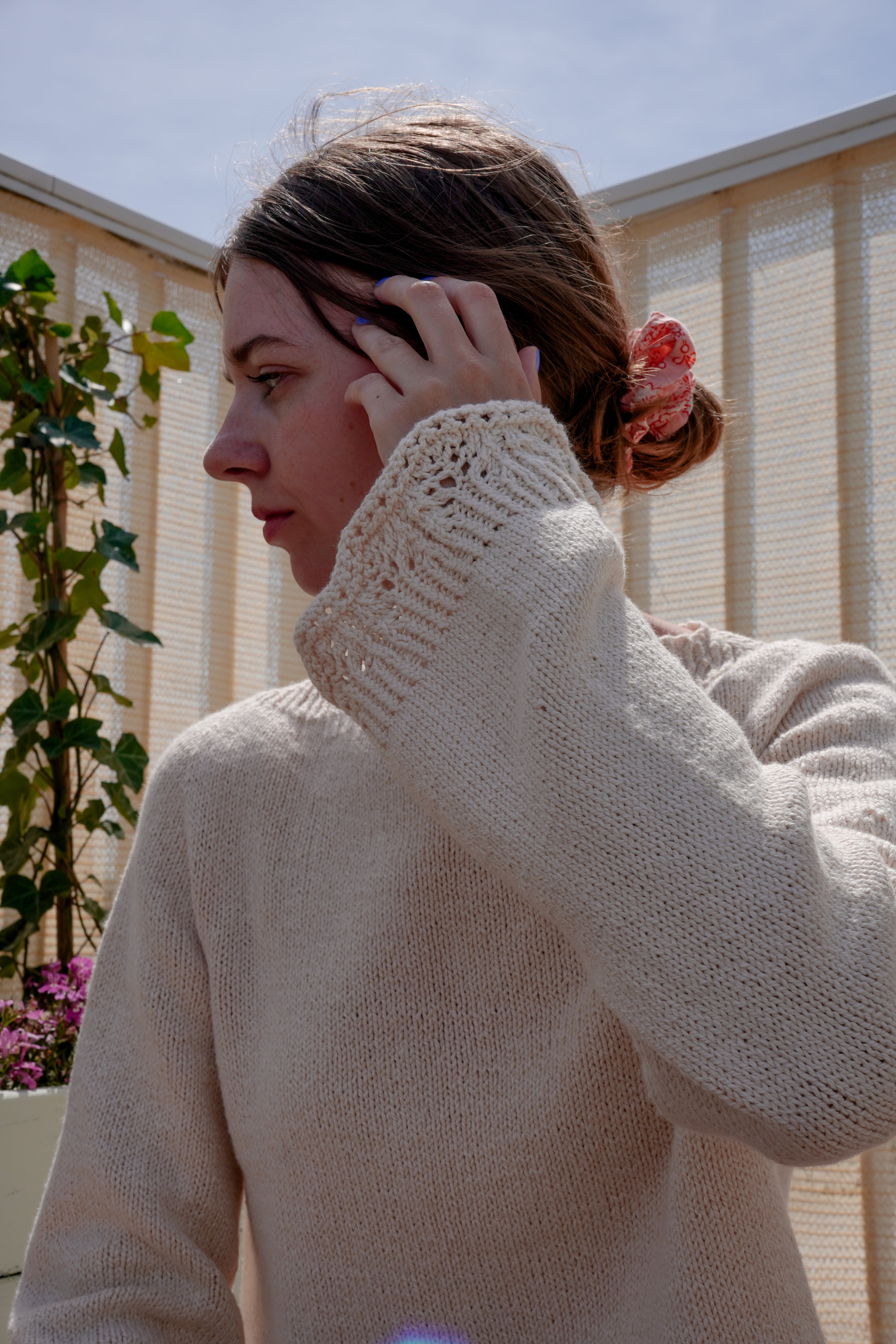 Lila Leaf Top | Knitting Pattern