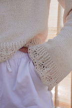 Lila Leaf Top | Knitting Pattern