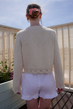 Lila Leaf Top | Knitting Pattern