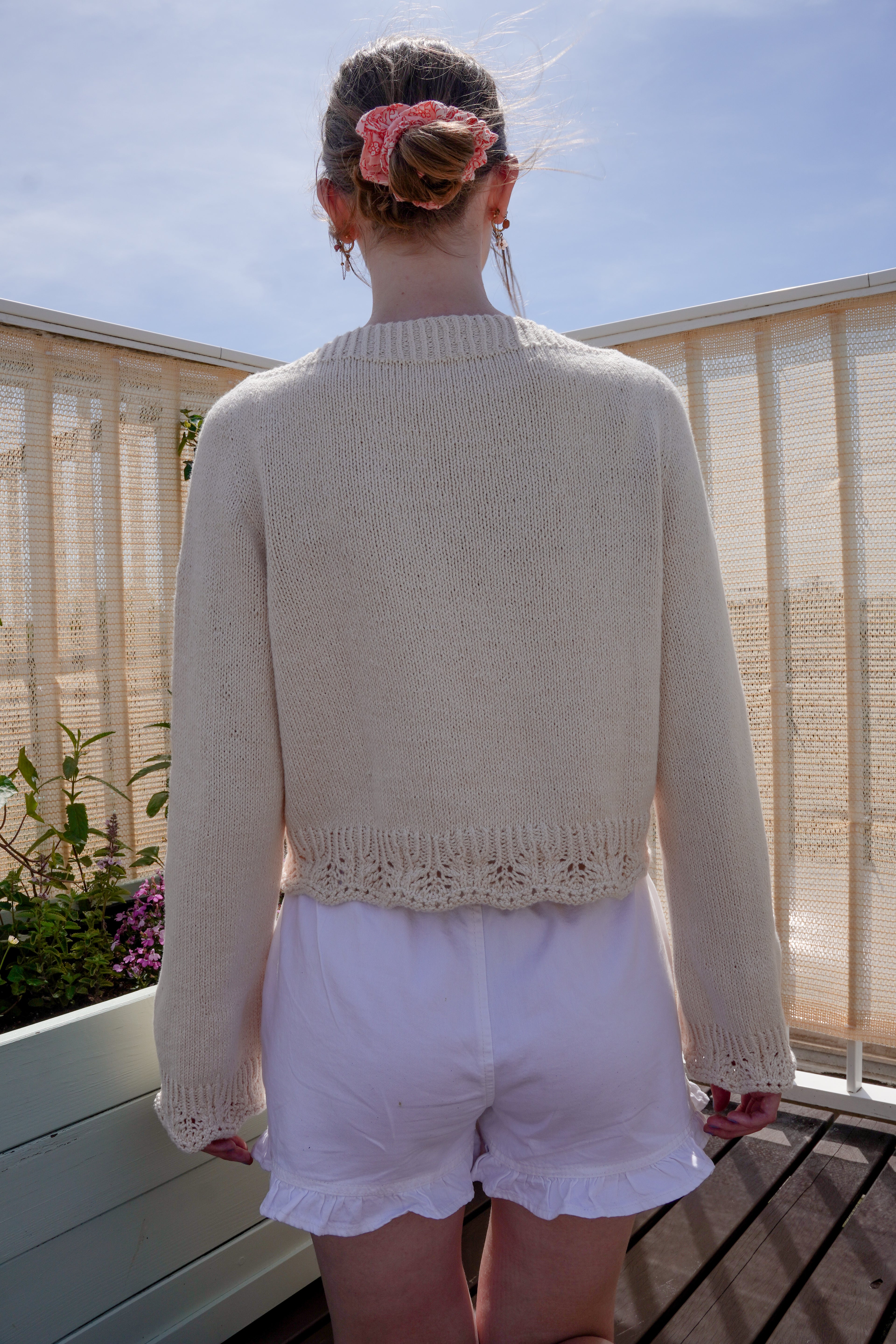 Lila Leaf Top | Knitting Pattern