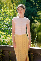 Posie Pointelle Skirt | Knitting Pattern