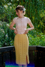 Posie Pointelle Skirt | Knitting Pattern