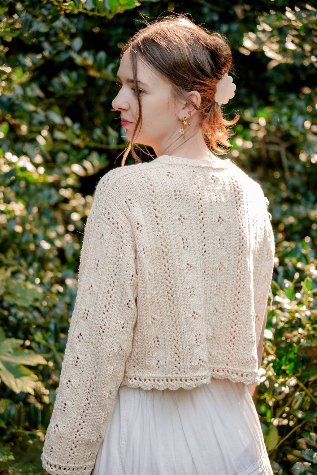 Posie Pointelle Top | Knitting Pattern
