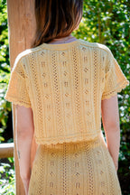 Posie Pointelle Top | Knitting Pattern
