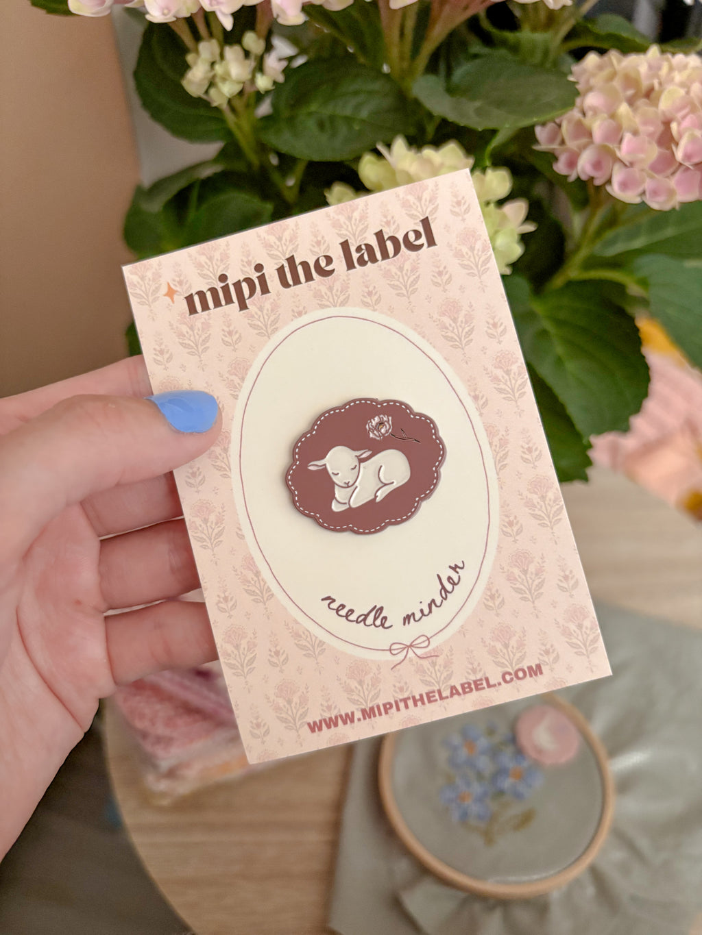 Needle Minder | Little Lamb