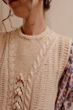 Bloom Bobble Slipover | Knitting Pattern