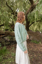 Bambi Bow Cardigan | Knitting Pattern