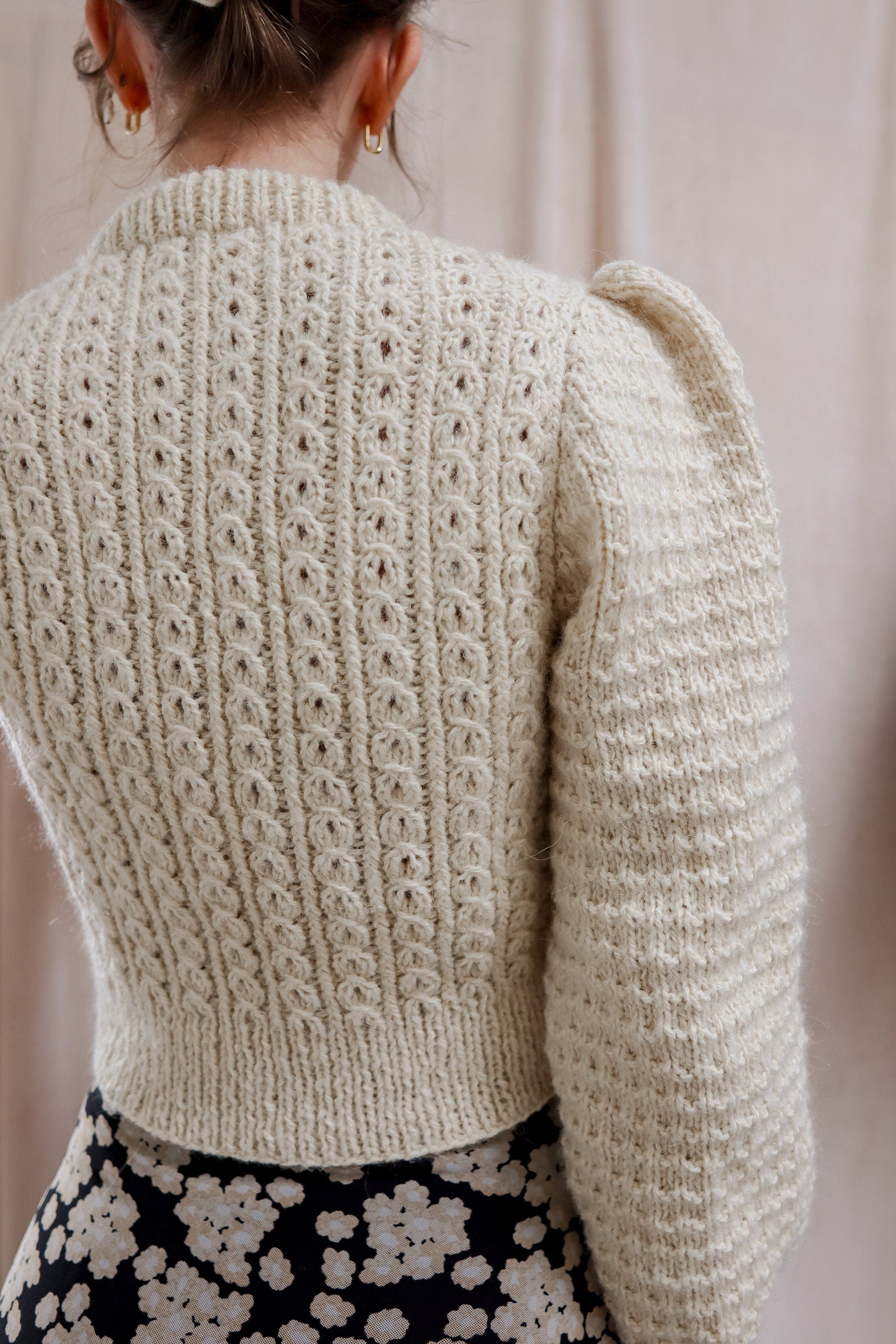 Vivienne Vintage Cardigan | Knitting Pattern